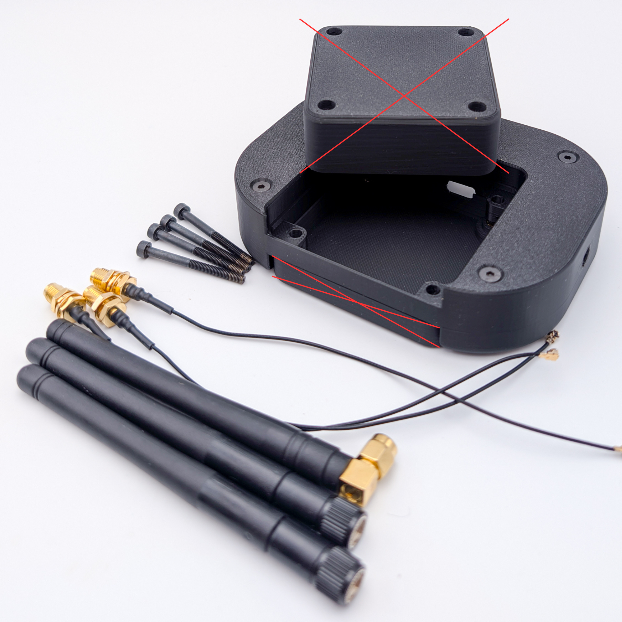 OpenDTU Fusion Plus Case (Docking)